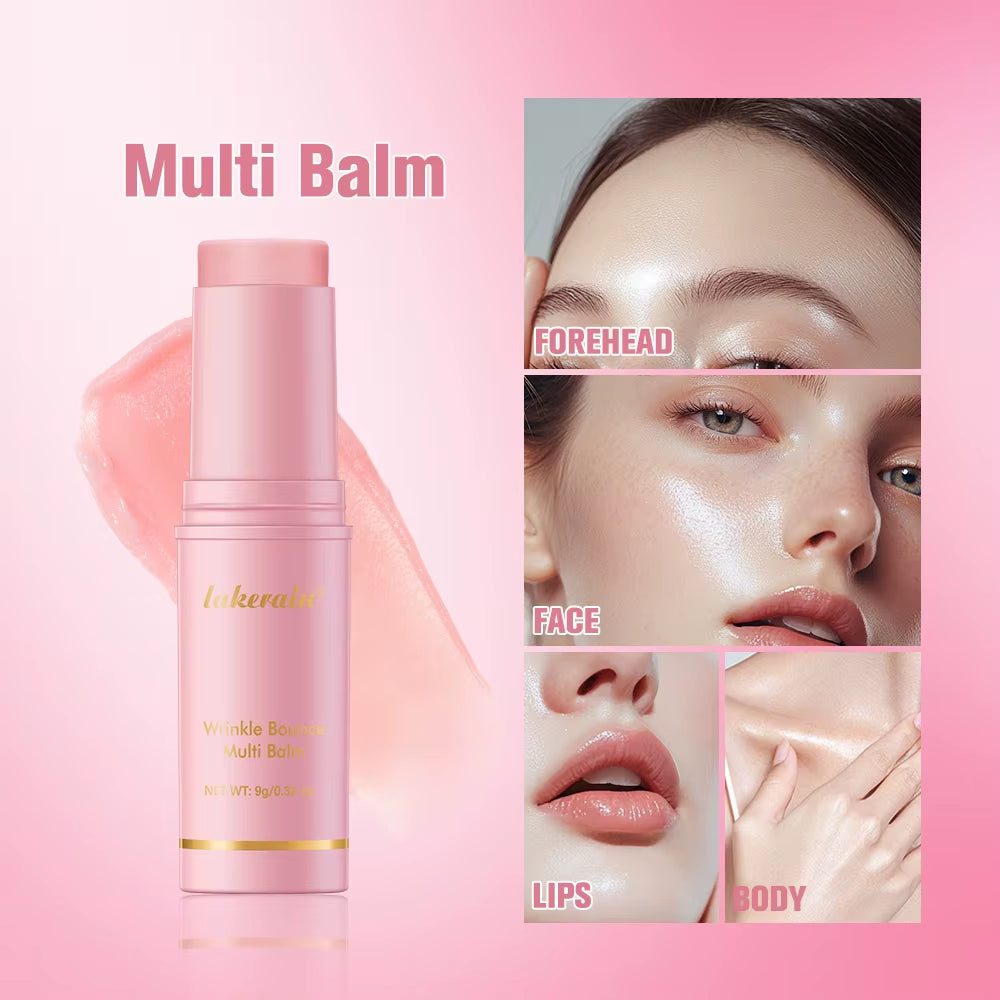 Instant KAHI Wrinkle Removal Multi Bounce Balm Collagen Stick Fade Fine Lines Brighten Dull Skin Tone Cream Korean Cosmetics