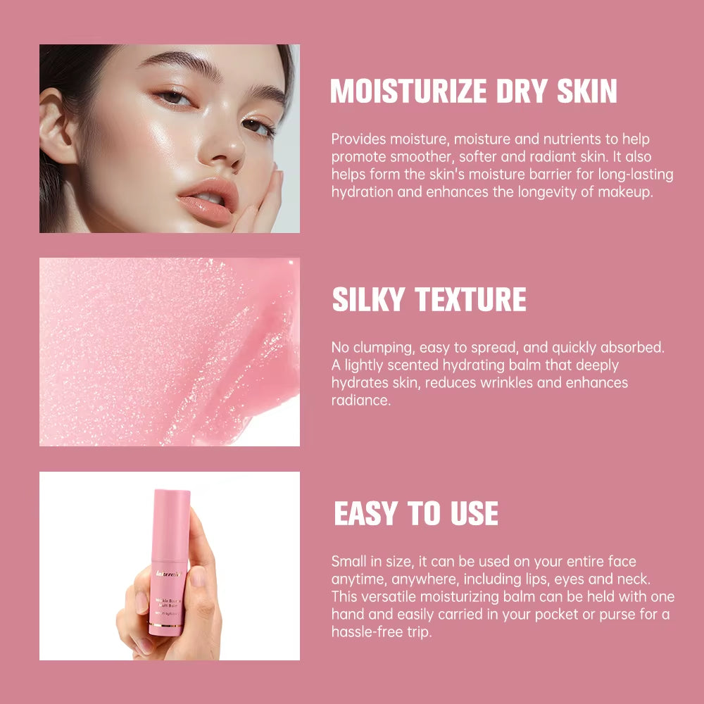Instant KAHI Wrinkle Removal Multi Bounce Balm Collagen Stick Fade Fine Lines Brighten Dull Skin Tone Cream Korean Cosmetics